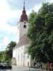 Drosendorf s farním kostelem svatého Martina