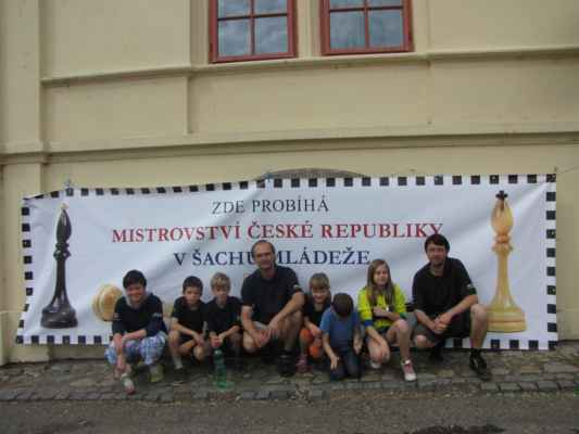 MČR družstev do 12 let (Tábor, 14. - 16. 6. 2013) - Společná fotka vlašimské výpravy