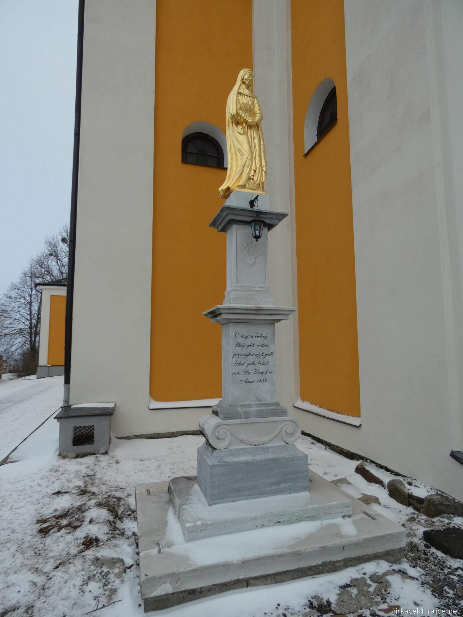 C - Březová - kostel sv. Mikuláše 013 - socha Panny Marie