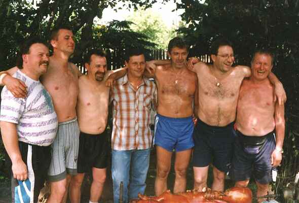 2001 - R.Voráček, R.Podhola ml., M.Náhlovský, K.Kúhnel, B.Navrátil, Z.Kandl, R.Podhola