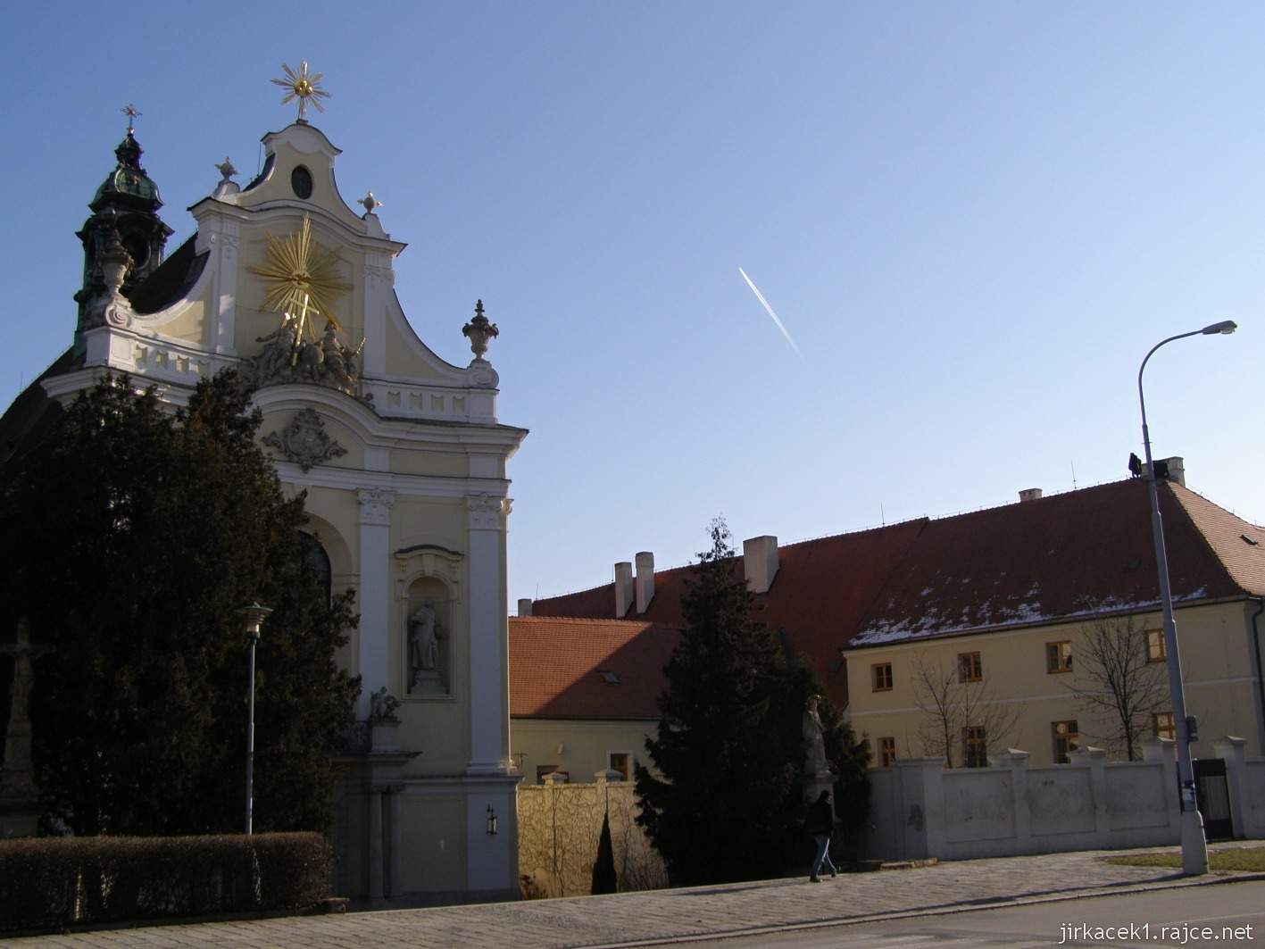 Brno Královo Pole - klášter kartuziánů a kostel Nejsvětější Trojice